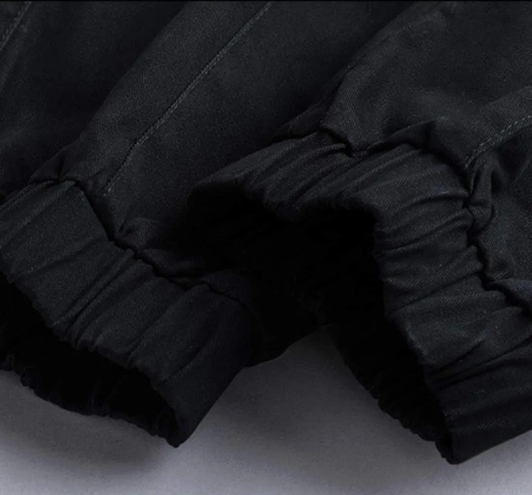 Astellarie Mens Jogger Pants Techwear Hip Hop Punk Harem Cargo Jogger Pant Streetwear Tactical Track Pants with Pocket