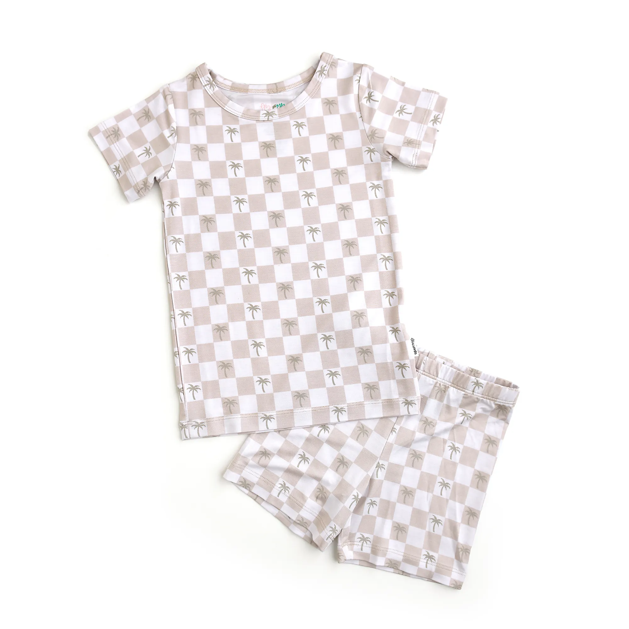 Beau Palm Tree TWO PIECE - SHORTS