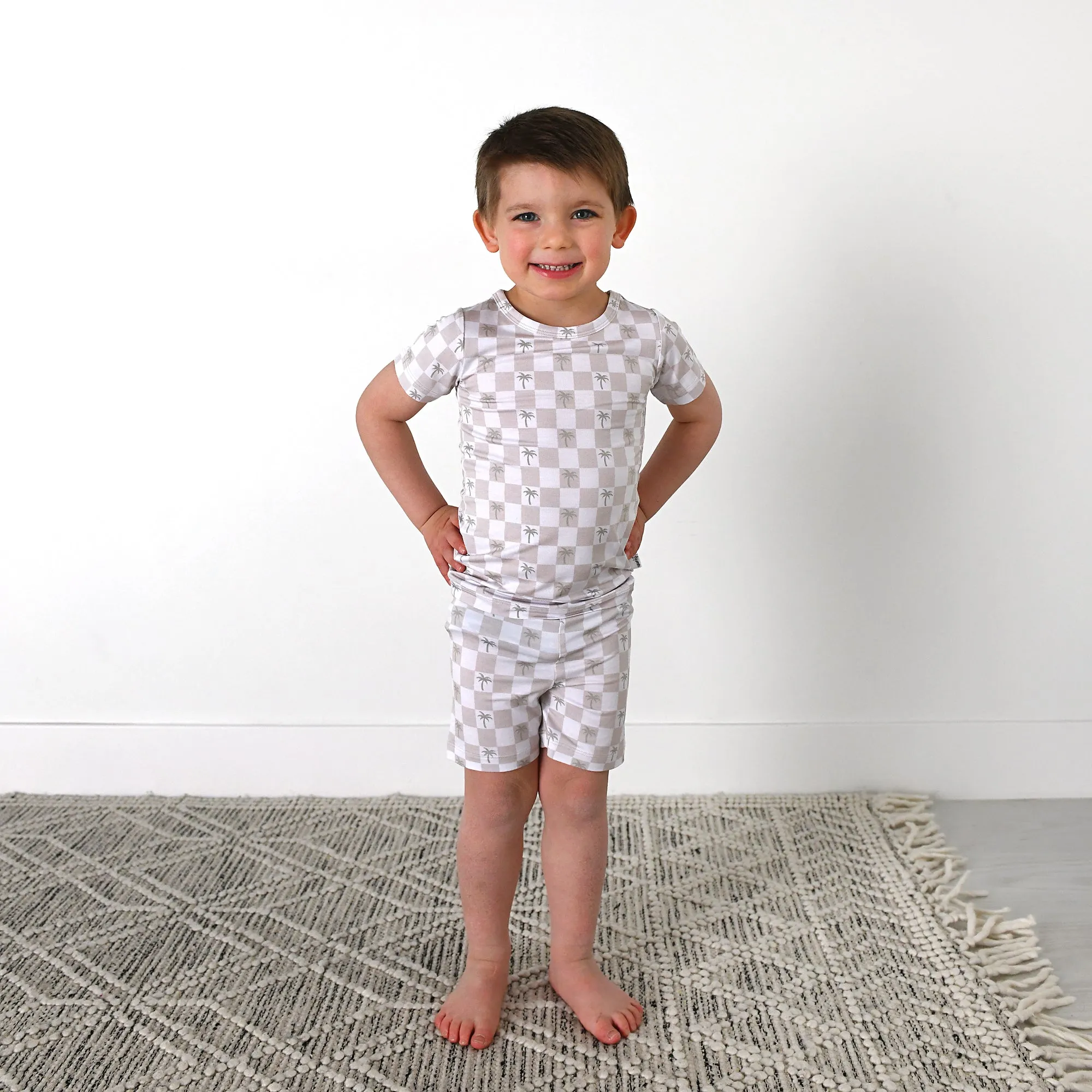 Beau Palm Tree TWO PIECE - SHORTS