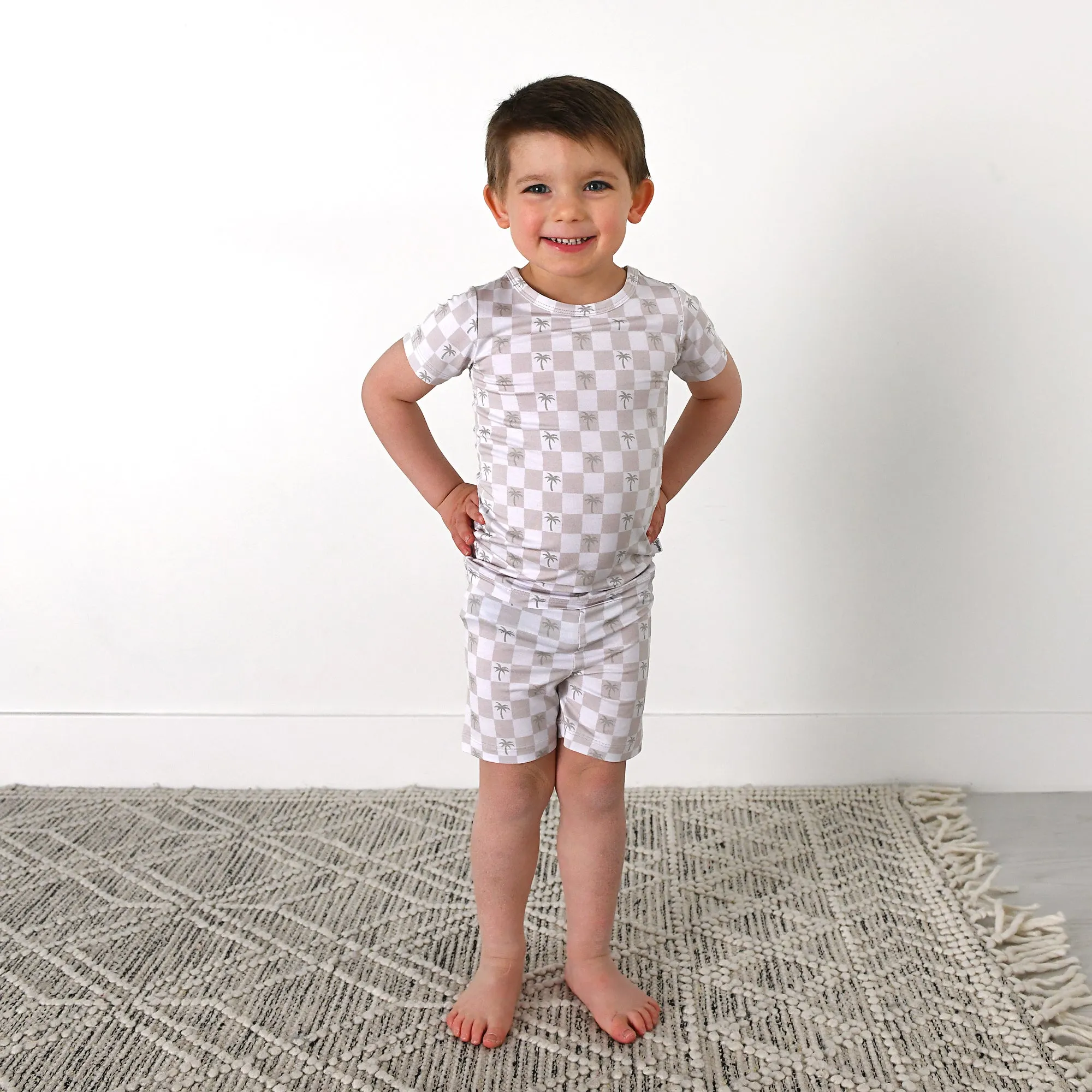 Beau Palm Tree TWO PIECE - SHORTS