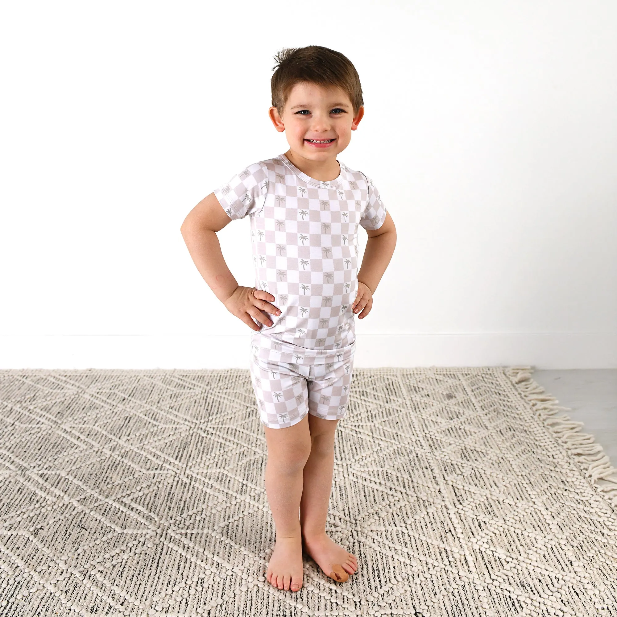 Beau Palm Tree TWO PIECE - SHORTS