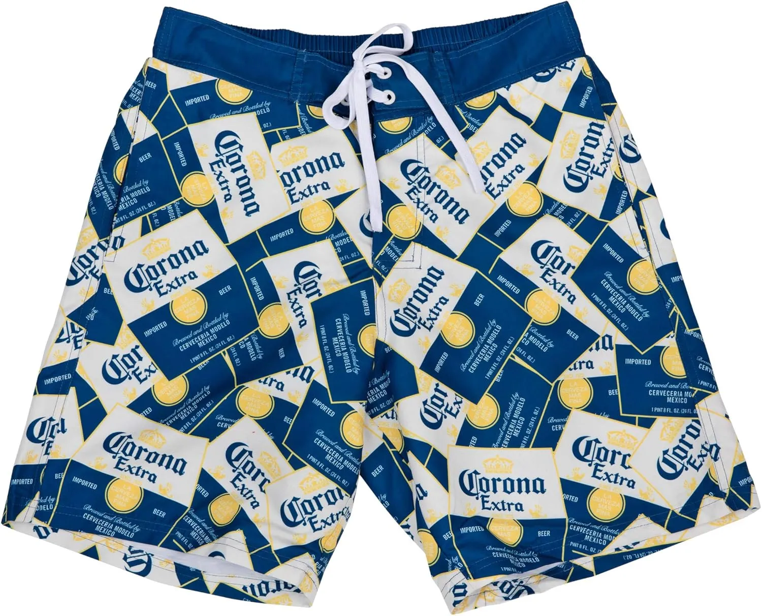Corona Extra Scattered Labels Board Shorts