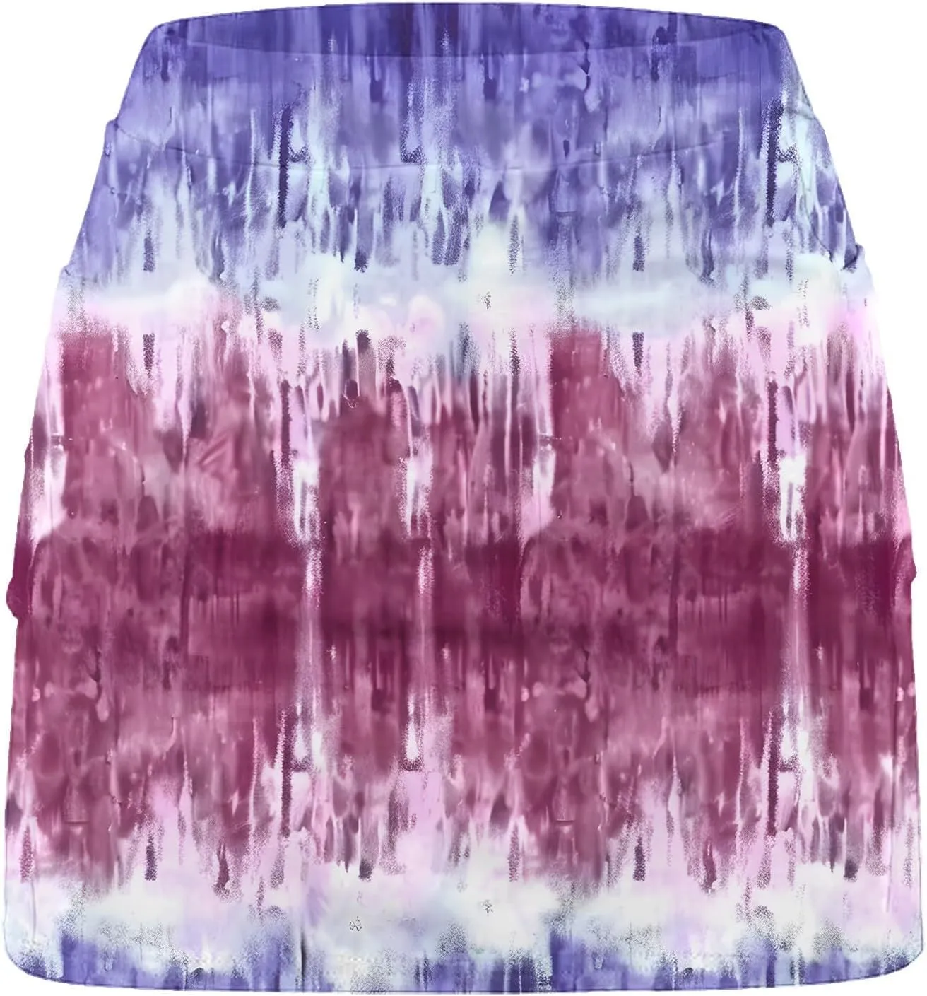 DDAPJ pyju Women Tennis Skirts High Waisted Active Performance Golf Skort Trendy Printed Skirt with Shorts Workout Outfits