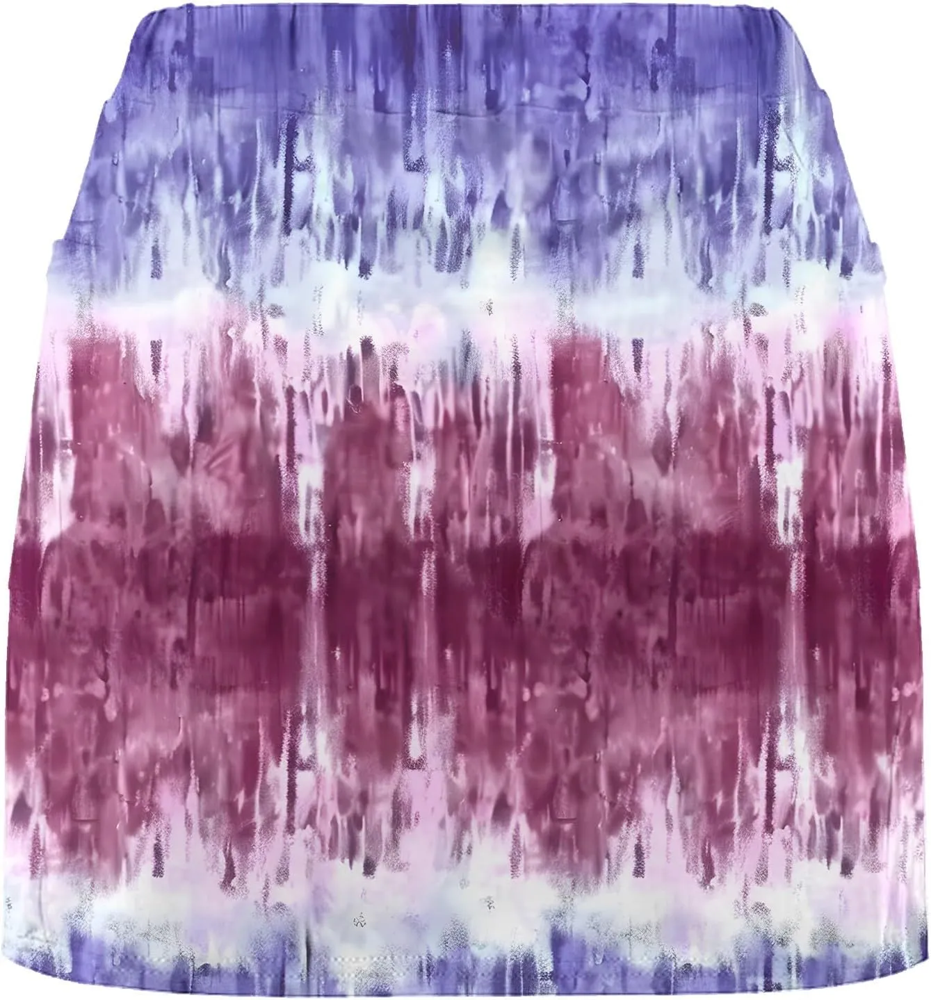 DDAPJ pyju Women Tennis Skirts High Waisted Active Performance Golf Skort Trendy Printed Skirt with Shorts Workout Outfits