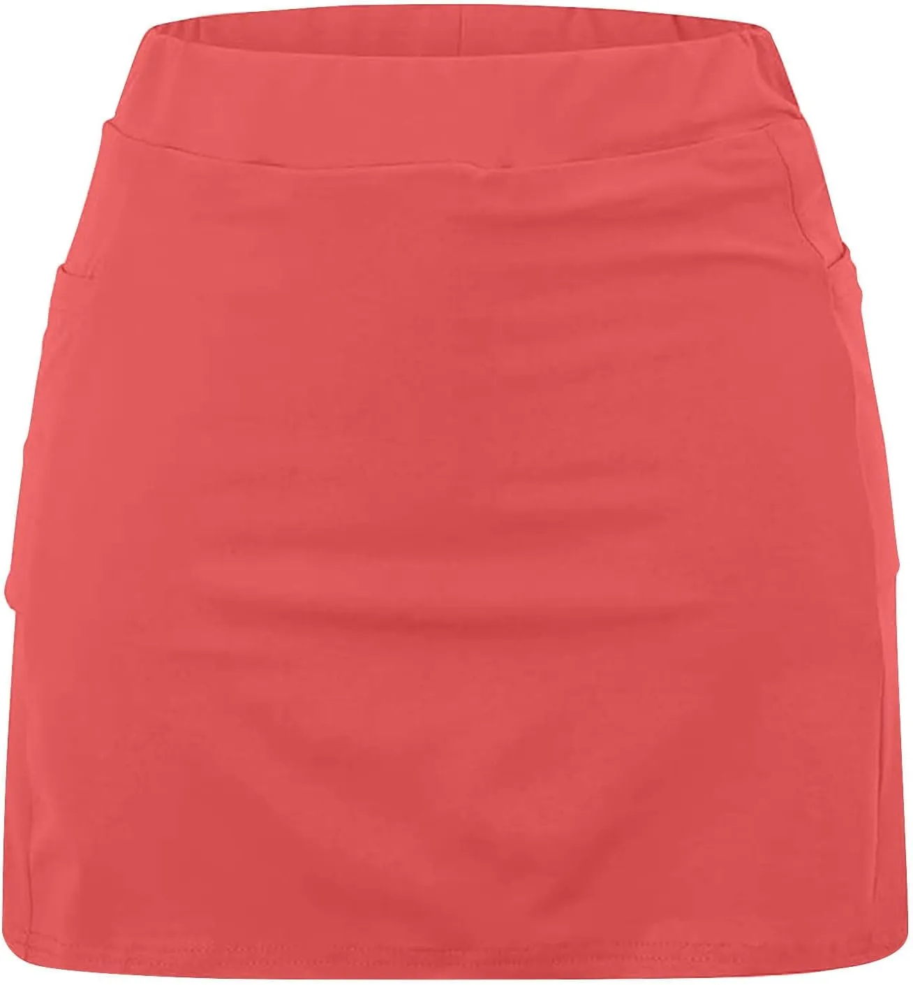 DDAPJ pyju Womens Summer Tennis Skirts with Shorts Underneath High Waisted Golf Inner Shorts Running Sports Pickleball Skorts