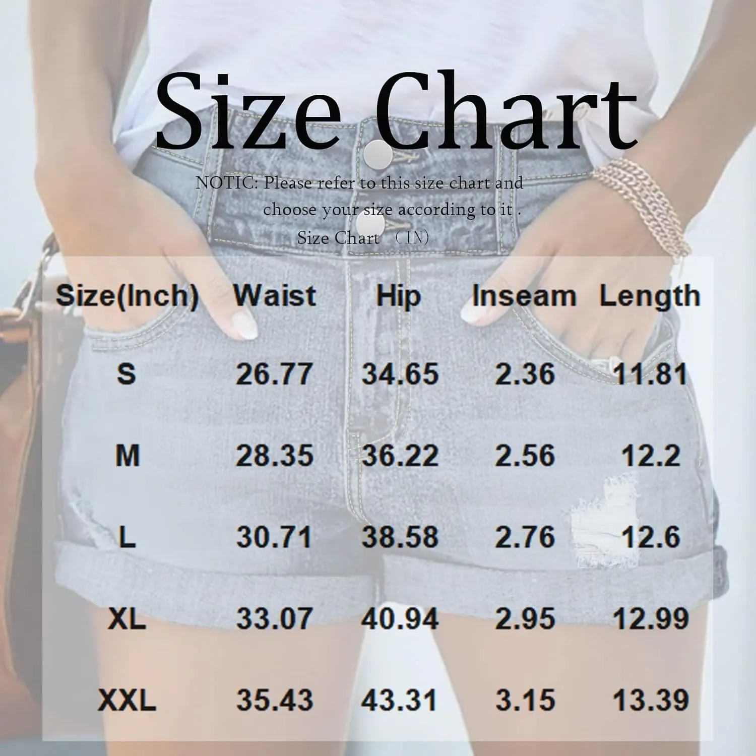 fanmpghleoo Jean Shorts Womens High Waisted Fold Hem Ripped Denim Shorts Summer Casual Baggy Jorts Distressed Jeans Short