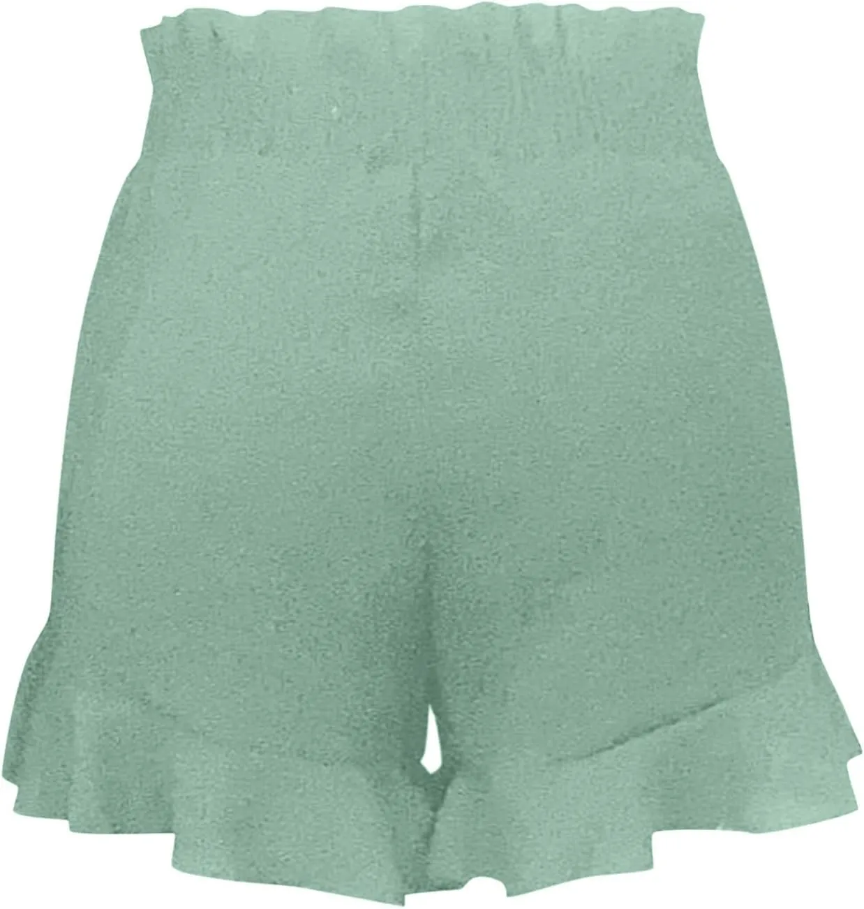 Flowy Shorts for Women Fashion Mini Wrap Skorts Skirts Beach Shorts Baggy High Waisted Short Summer Vacation Outfits