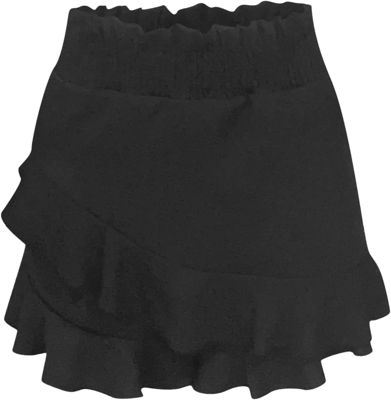 Flowy Shorts for Women Fashion Mini Wrap Skorts Skirts Beach Shorts Baggy High Waisted Short Summer Vacation Outfits