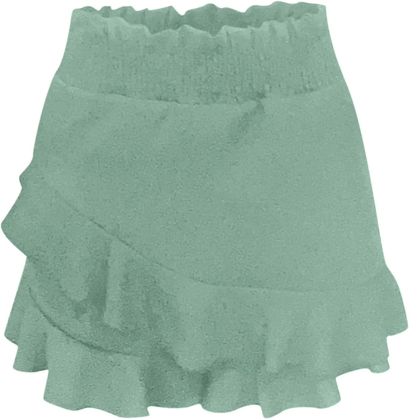 Flowy Shorts for Women Fashion Mini Wrap Skorts Skirts Beach Shorts Baggy High Waisted Short Summer Vacation Outfits