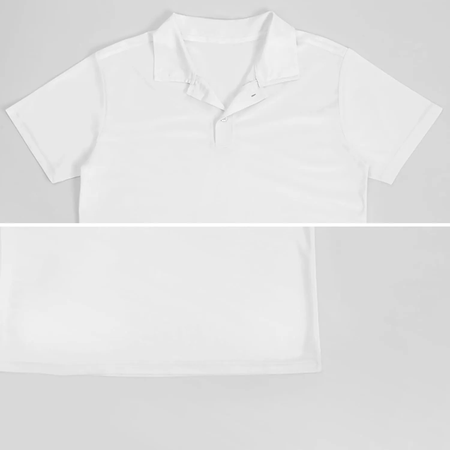 Food Waffle Men's Polo Shirt Short Sleeve Casual Athletic Quick Dry Golf T-Shirts