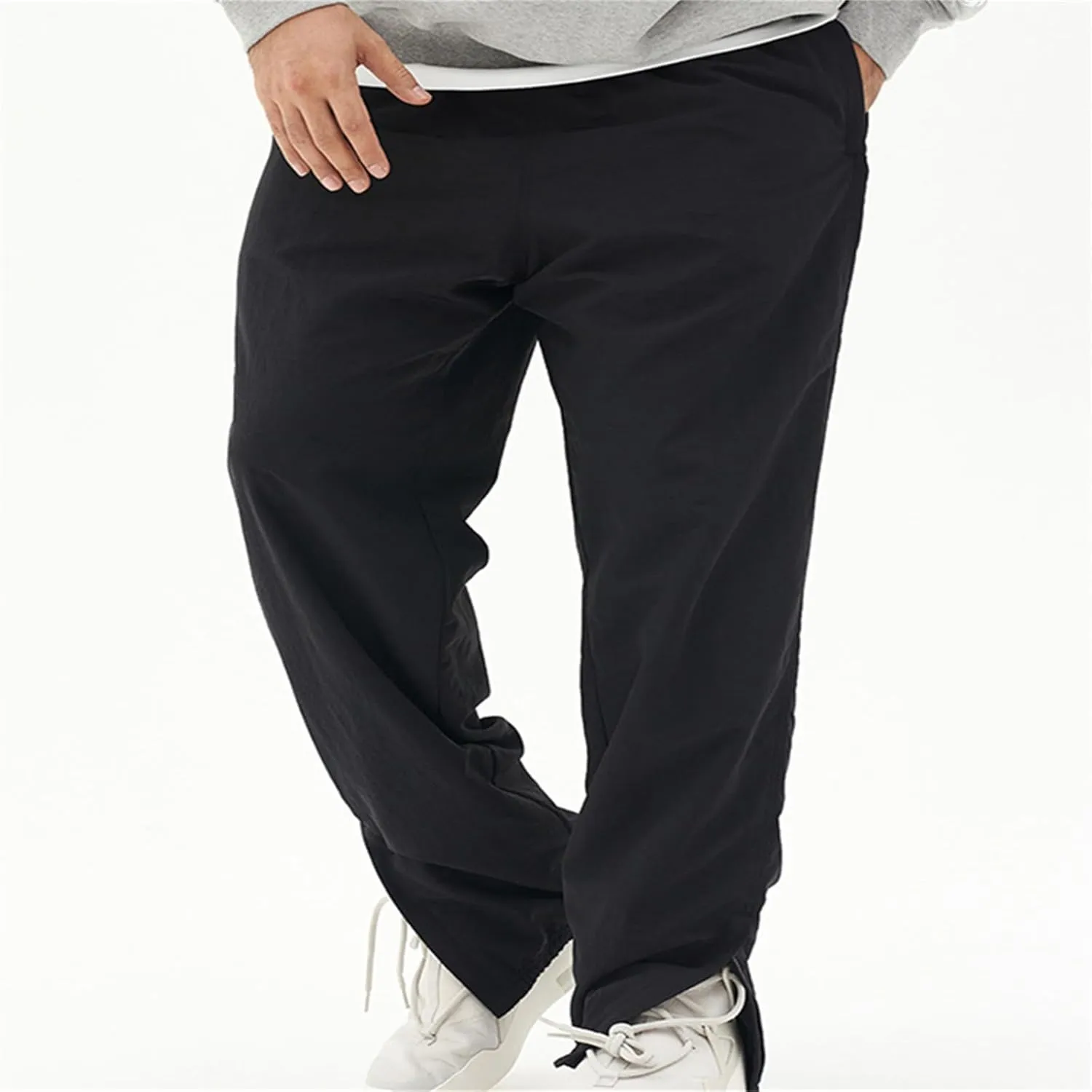 FZVYD Trip Pants Mens Joggers Cargo Pants Fashion Casual Sweatpants Work Pants Drawstring Loose Trousers with Pockets