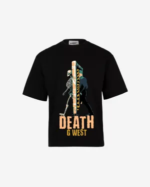 G-WEST DEATH OVERSIZED TEE GWROJMT53
