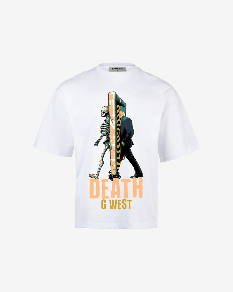 G-WEST DEATH OVERSIZED TEE GWROJMT53