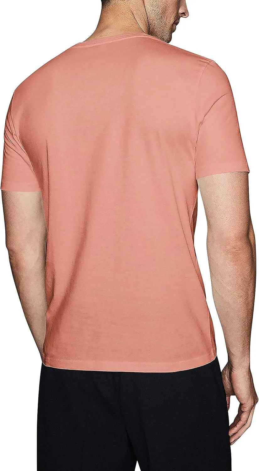 Hat and Beyond Mens Active V Neck T-Shirts Gym Workout Dance Slim Fit Shirts