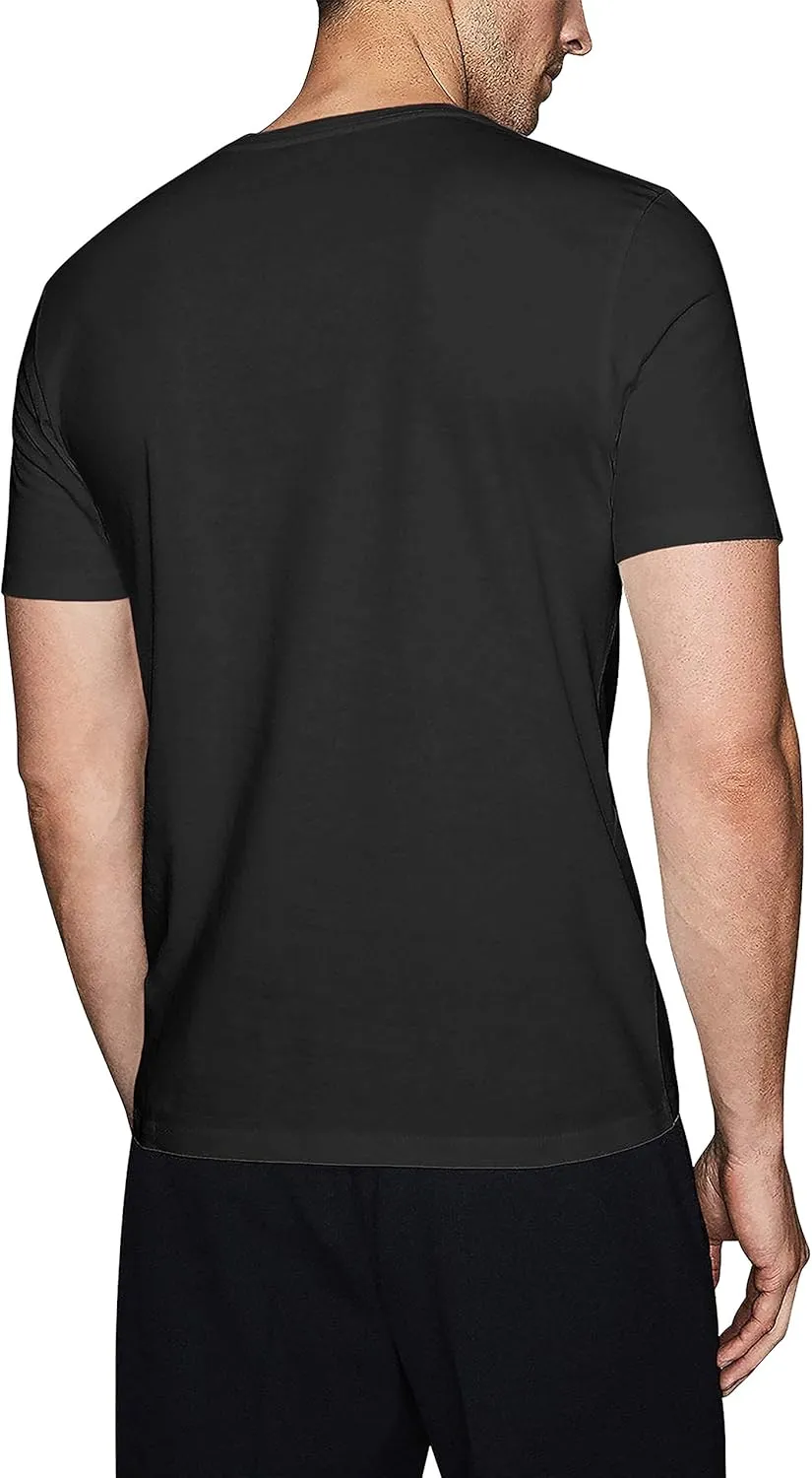 Hat and Beyond Mens Active V Neck T-Shirts Gym Workout Dance Slim Fit Shirts