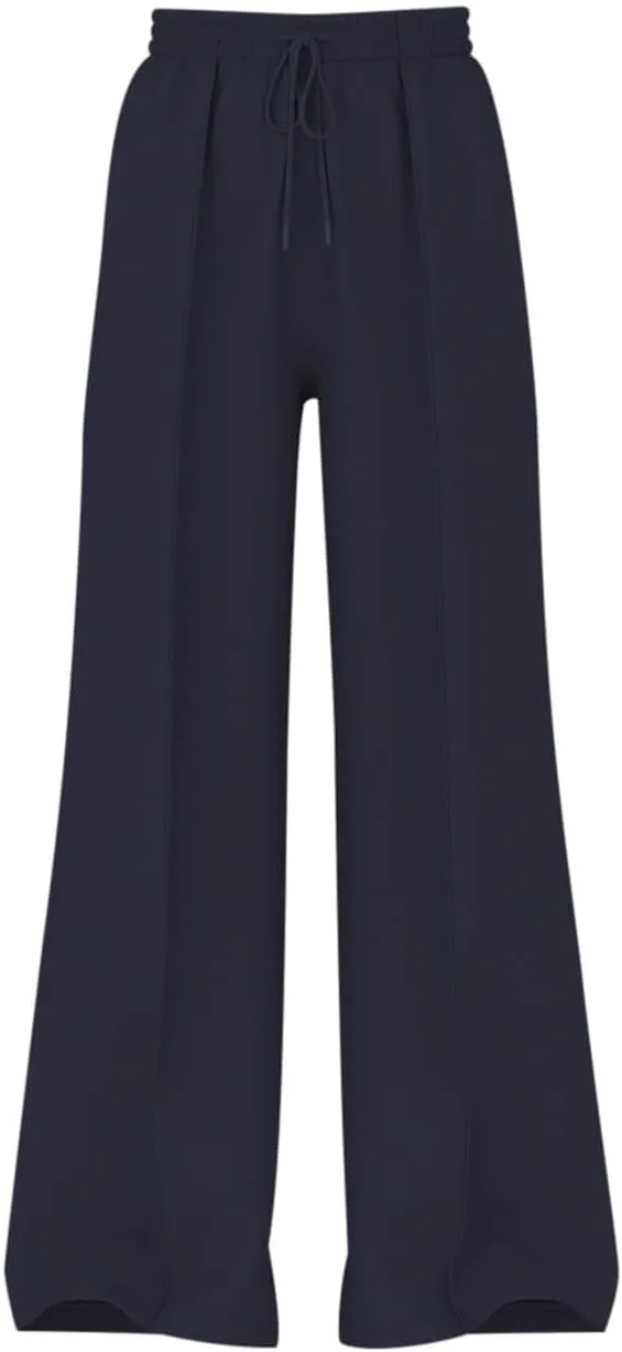HeSaYep Women's Wide Leg Fleece Sweatpants High Waist Baggy Pants Drawstring Athletic Sweat Pants