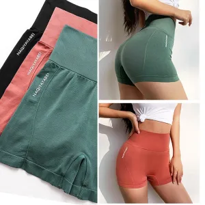 High Waist Fitness Yoga Workout Shorts