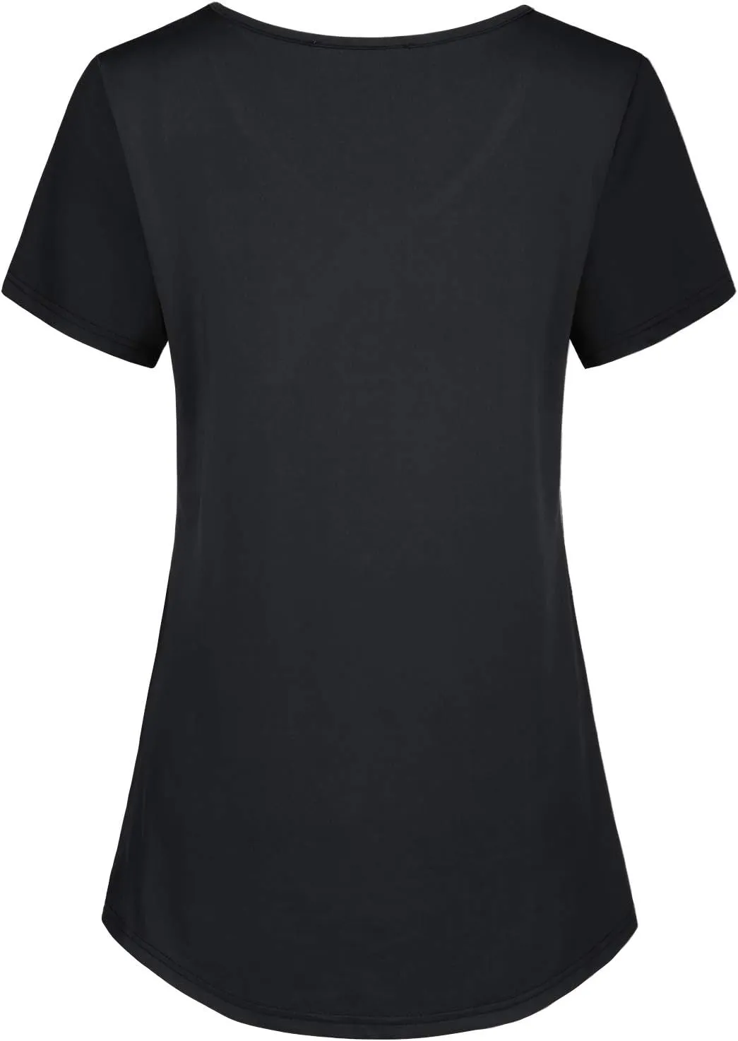 Kimmery V Neck T Shirts for Women Short Sleeve Workout Yoga Tops for Women
