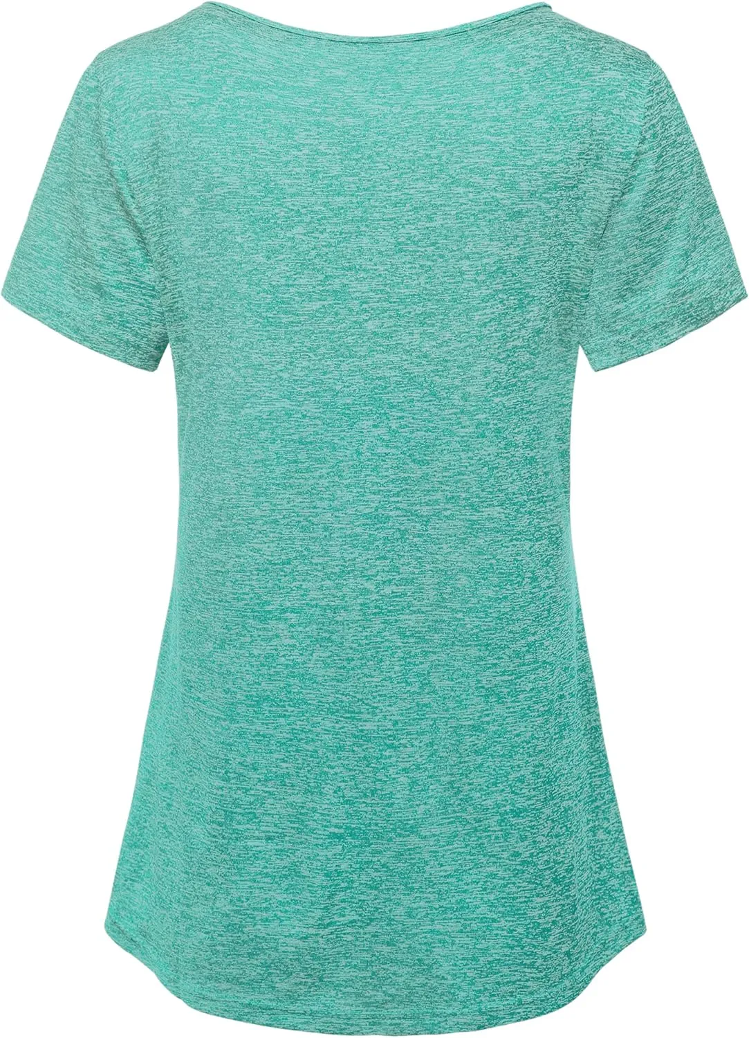 Kimmery V Neck T Shirts for Women Short Sleeve Workout Yoga Tops for Women