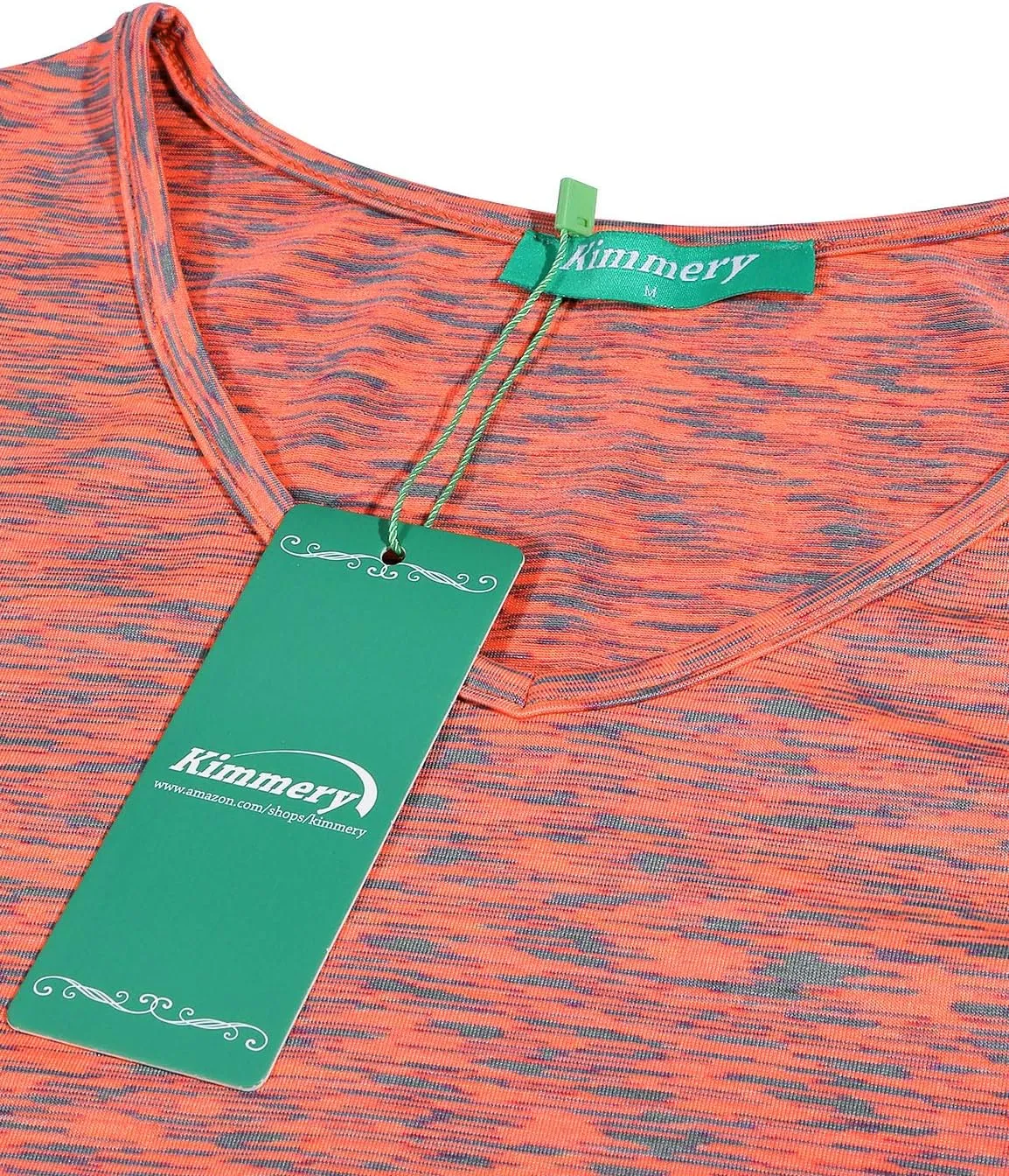 Kimmery V Neck T Shirts for Women Short Sleeve Workout Yoga Tops for Women