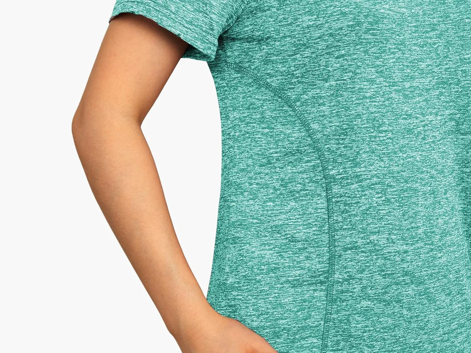 Kimmery V Neck T Shirts for Women Short Sleeve Workout Yoga Tops for Women