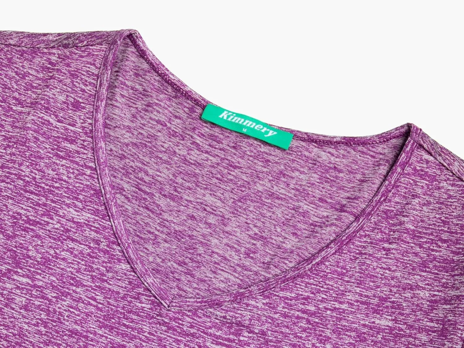Kimmery V Neck T Shirts for Women Short Sleeve Workout Yoga Tops for Women