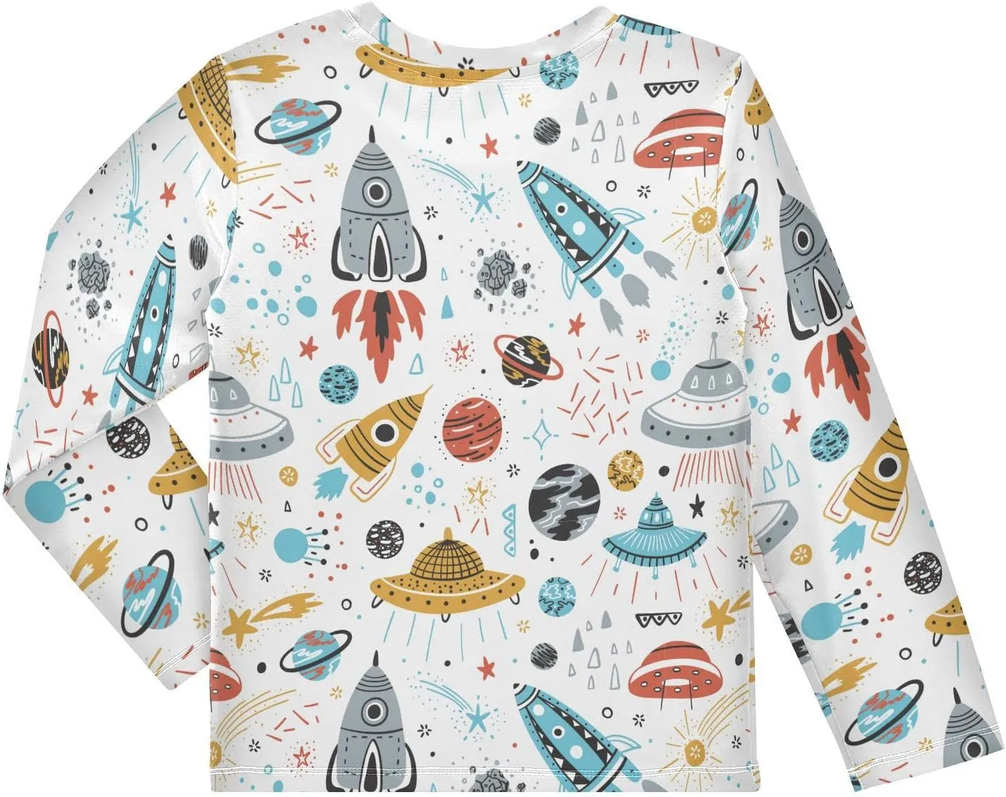 MCHIVER Cow Boys Long Sleeve Rash Guard UPF 50  Toddler Boy Swimsuit Quick Dry Fishing Shirt