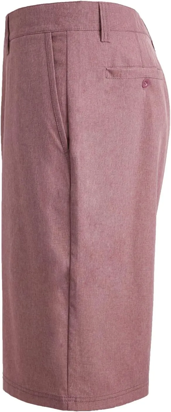 Men's Amphibian Hybrid Shorts Summer Casual Shorts for Men Chino Beach Golf Athletic Quick Dry 21 Inches Boardshort