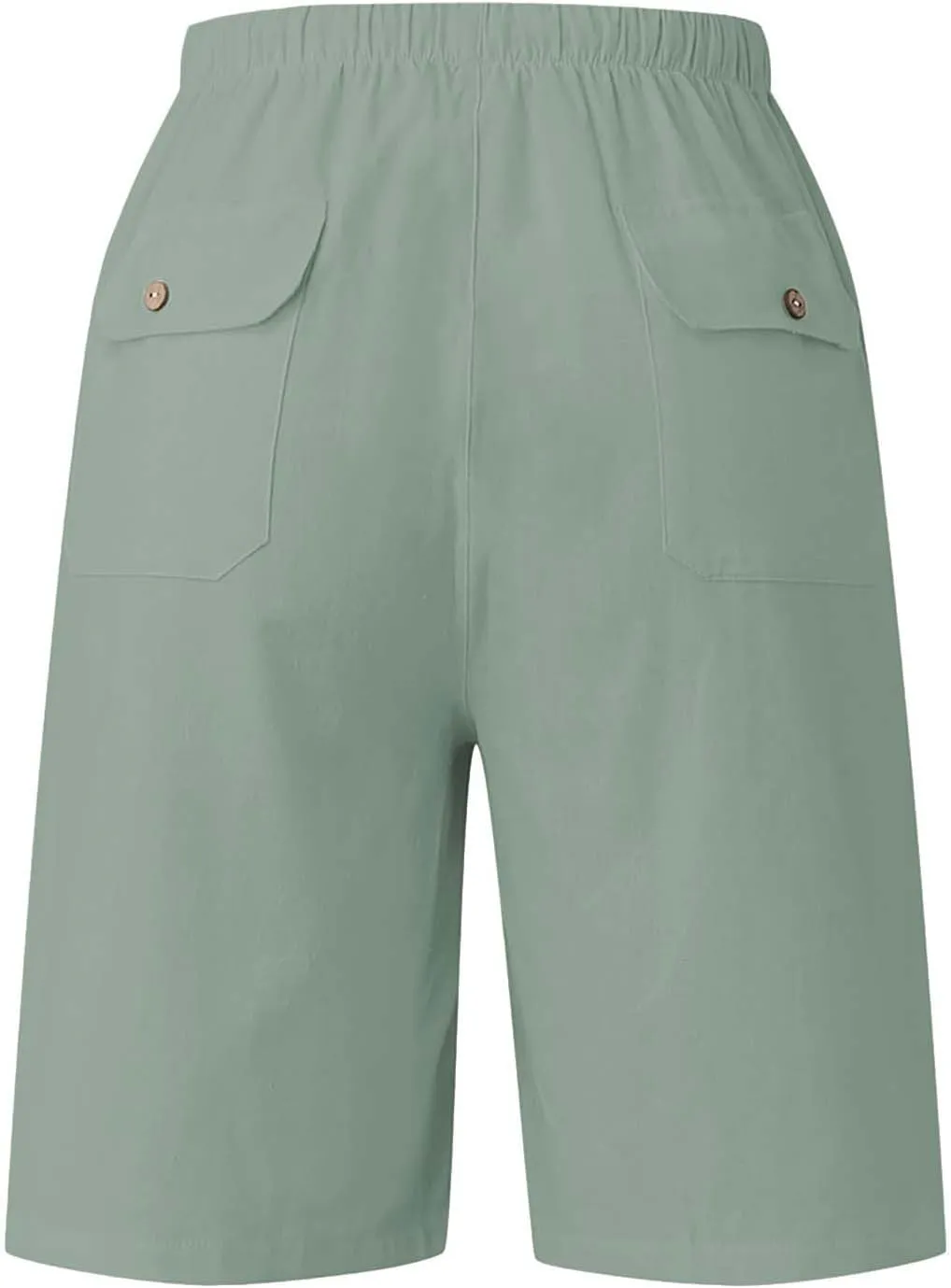 Mens Dressy Casual Shorts Summer Loose Fit Lightweight Plus Size Drawstring Sports Pants Solid Combat Leisure Vacation Shorts