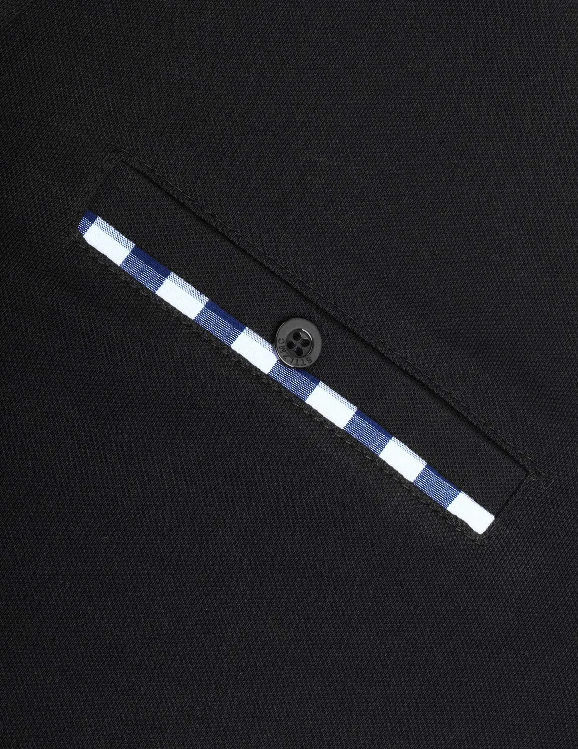 Men's Long Sleeve Polo Shirts Casual Fit Plaid Collar Cotton Golf T-Shirts