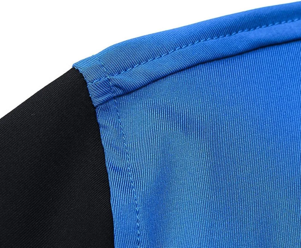 Men's Quick-Dry Hoodies Running Sweatshirt Slim Fit Zip Up Fitness Gym T Shirts