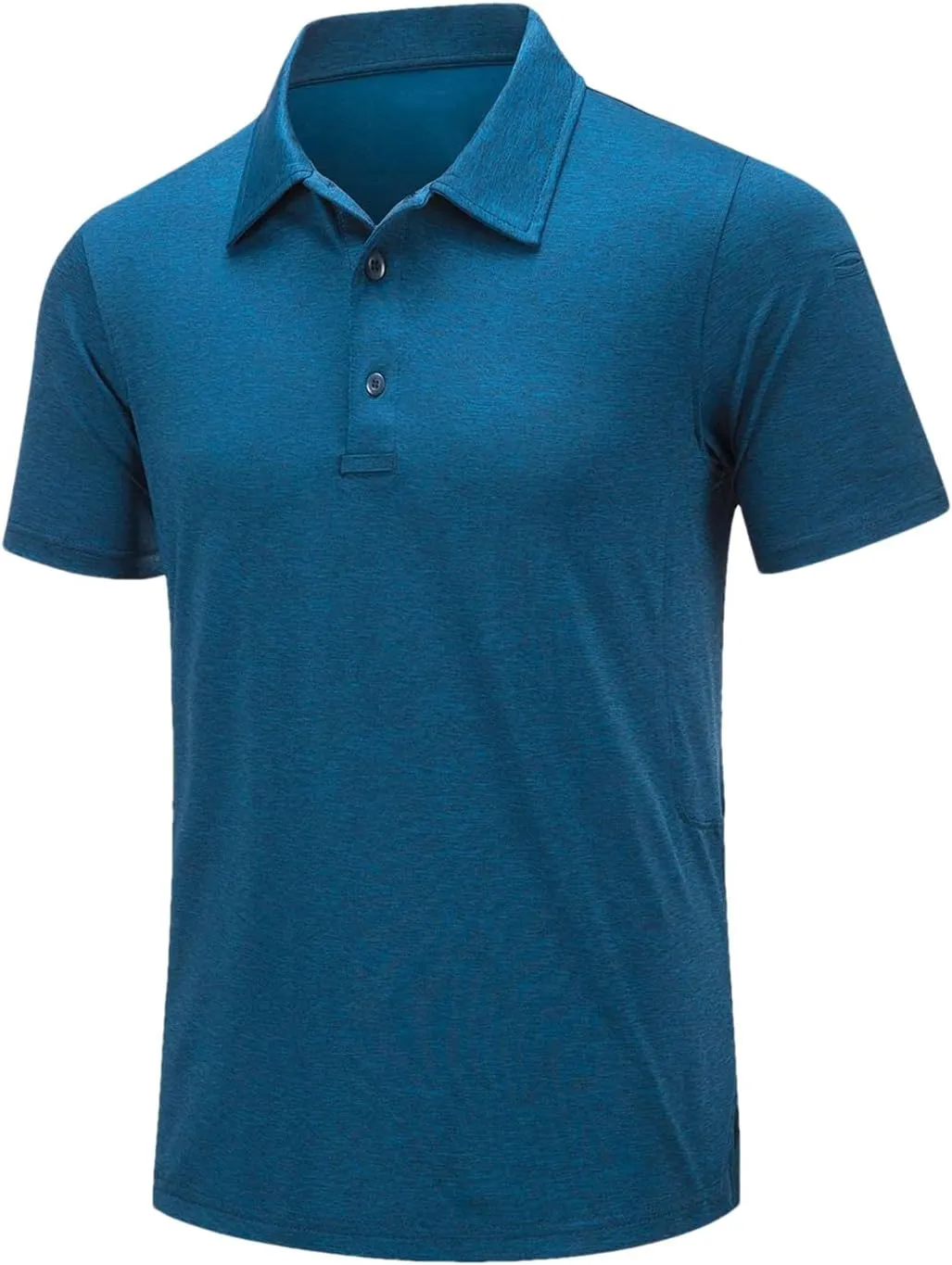 Mens Summer Casual Short Sleeve T-Shirts Golf Tshirts Quick Dry Work Polos Shirt Pullover Tops