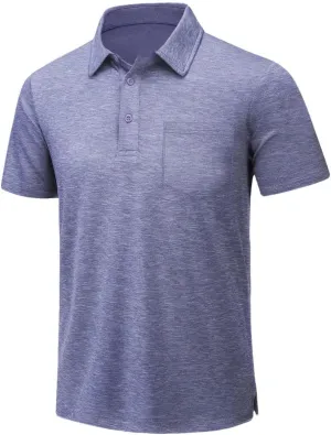 Mens Summer Quick Dry Lightweight T-Shirts Short Sleeve Golf Tennis Shirts Outdoor Running Sports Tops