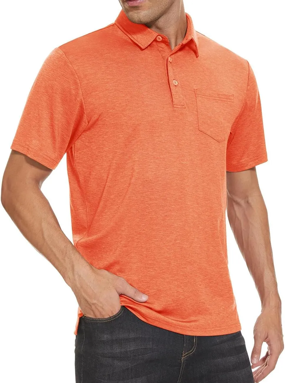 Mens Summer Quick Dry Lightweight T-Shirts Short Sleeve Golf Tennis Shirts Outdoor Running Sports Tops
