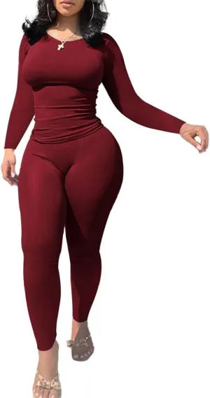 Nimsruc Two Piece Outfits For Women Casual Jogging Suits