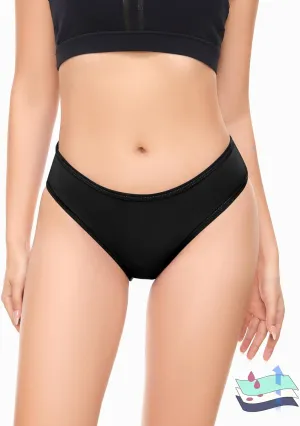Period Swimwear Leakproof Swim Bikini Bottom Menstrual Swimsuit Waterproof UPF 50  Bathing Suit for Teens Girl Women