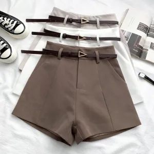 RACHELLE  Sleek High-Waist Shorts