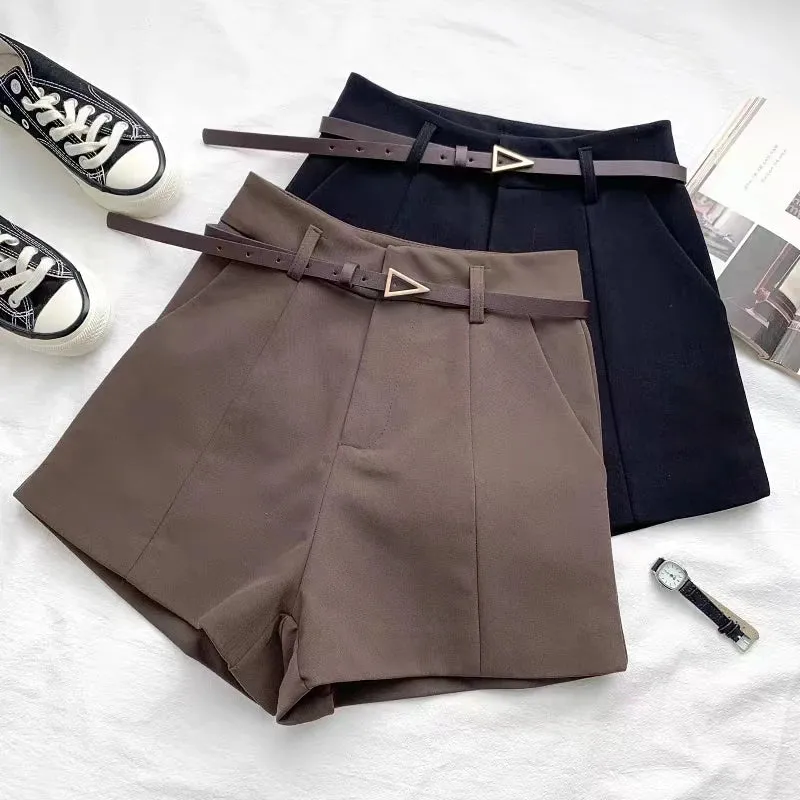 RACHELLE  Sleek High-Waist Shorts
