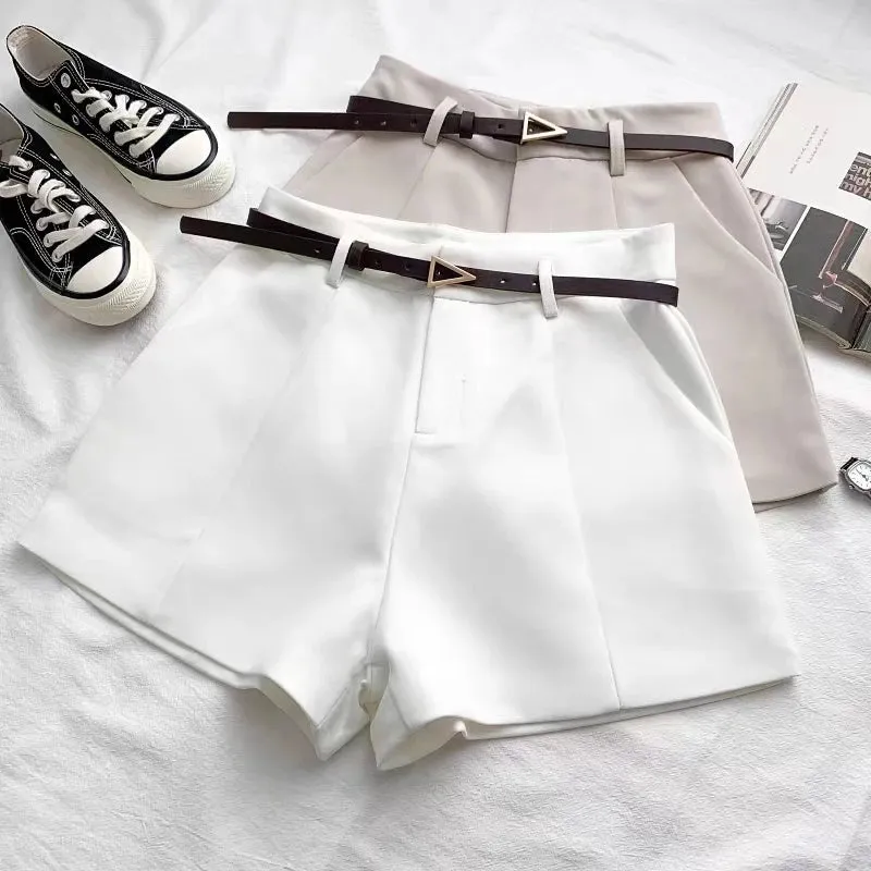 RACHELLE  Sleek High-Waist Shorts