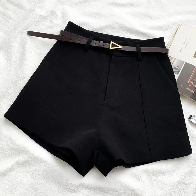 RACHELLE  Sleek High-Waist Shorts