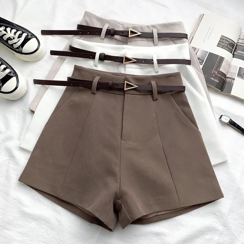 RACHELLE  Sleek High-Waist Shorts