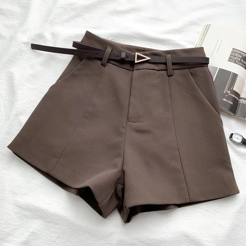 RACHELLE  Sleek High-Waist Shorts