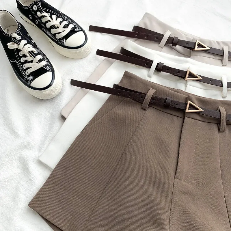 RACHELLE  Sleek High-Waist Shorts