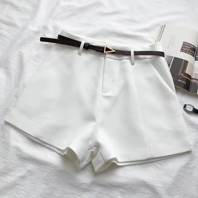 RACHELLE  Sleek High-Waist Shorts