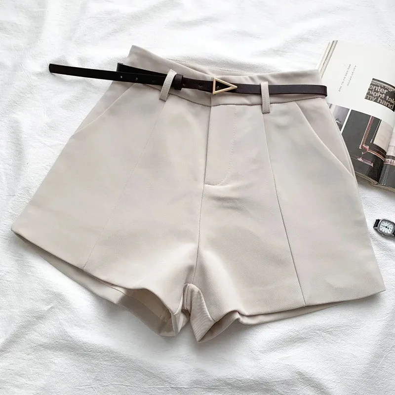 RACHELLE  Sleek High-Waist Shorts