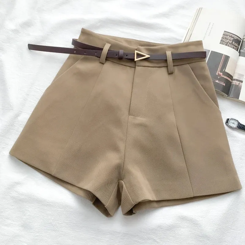 RACHELLE  Sleek High-Waist Shorts