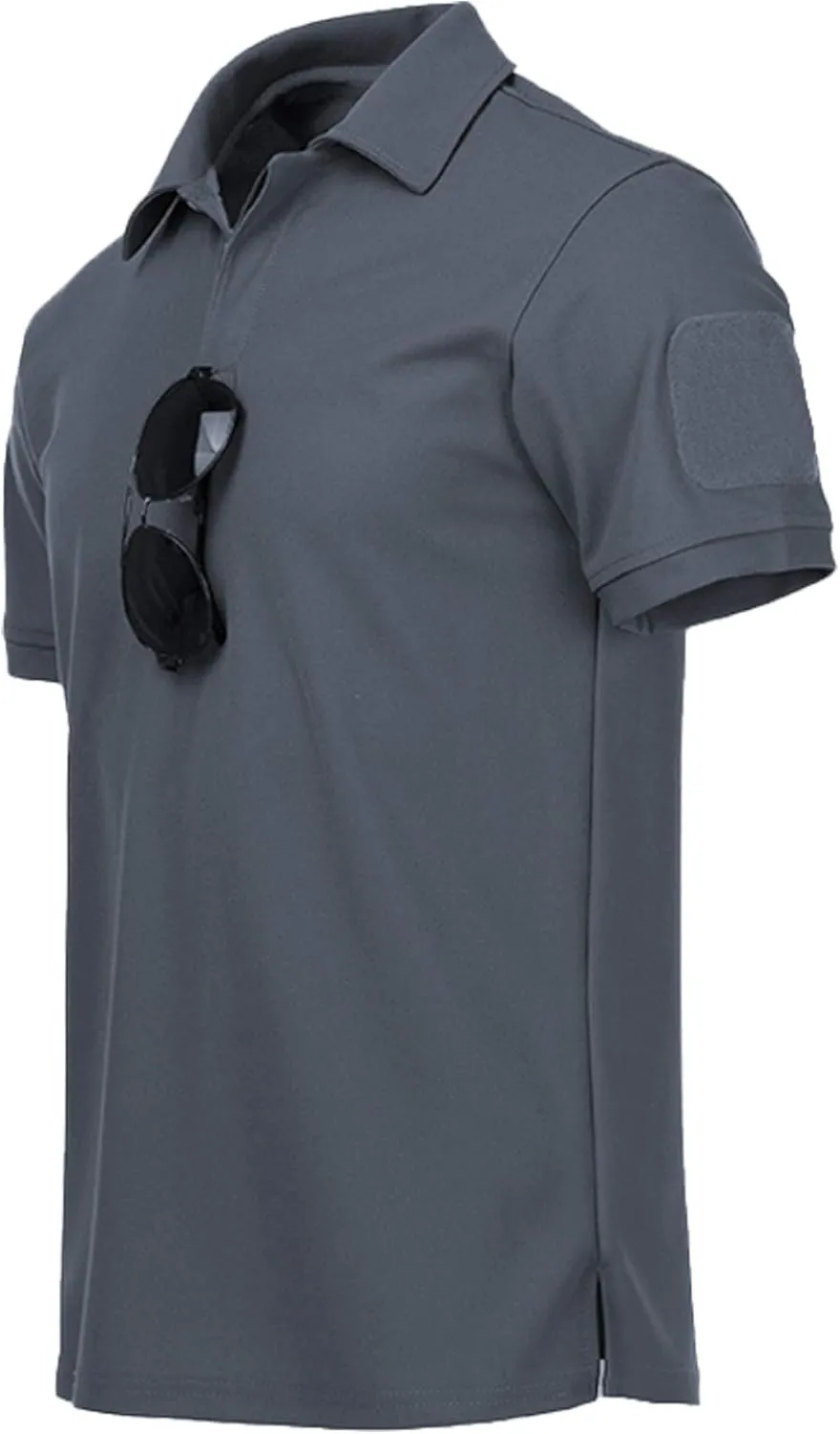 SCODI 3 Pack Mens Polo Shirts Short Sleeve Tactical Shirts Performance Athletic Moisture Wicking Golf Shirt for Men