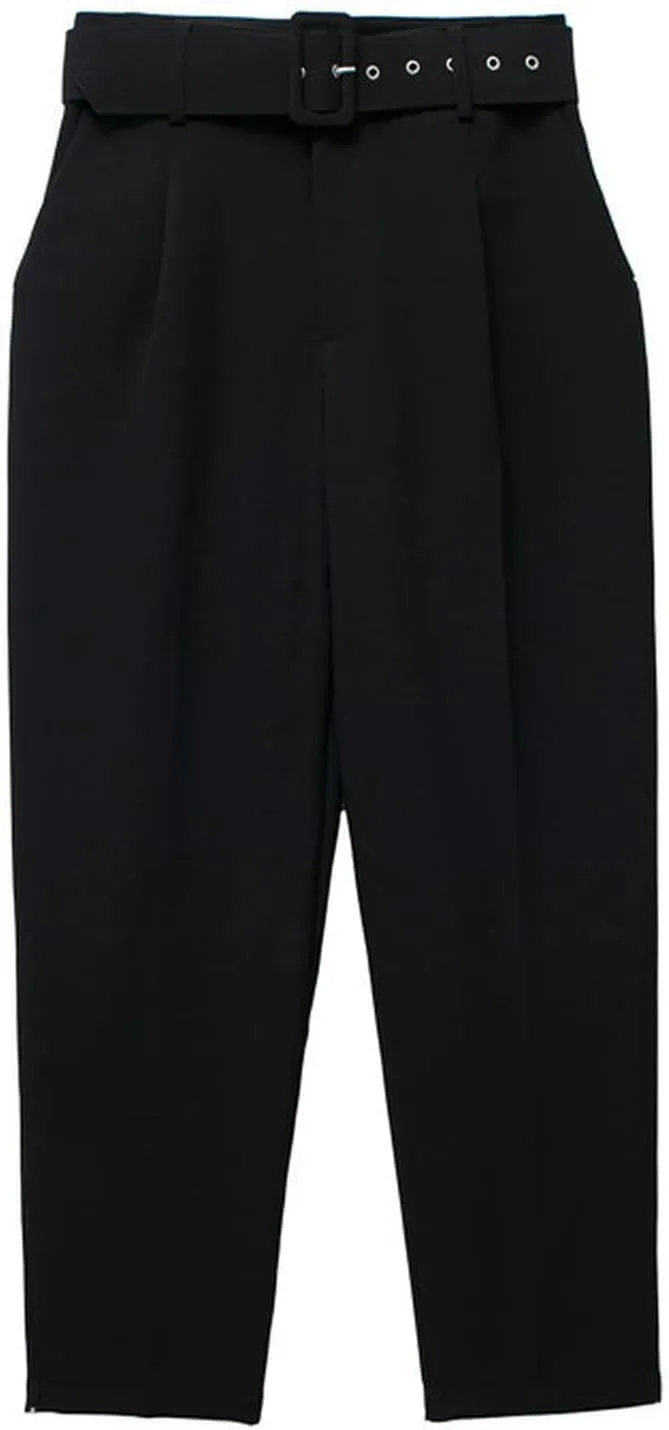 Spring and Summer Pleated Multi-Color Harem Pants Casual Women's Pants with Small feet