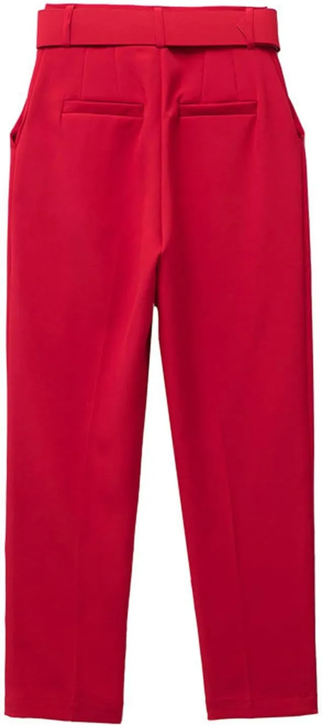Spring and Summer Pleated Multi-Color Harem Pants Casual Women's Pants with Small feet