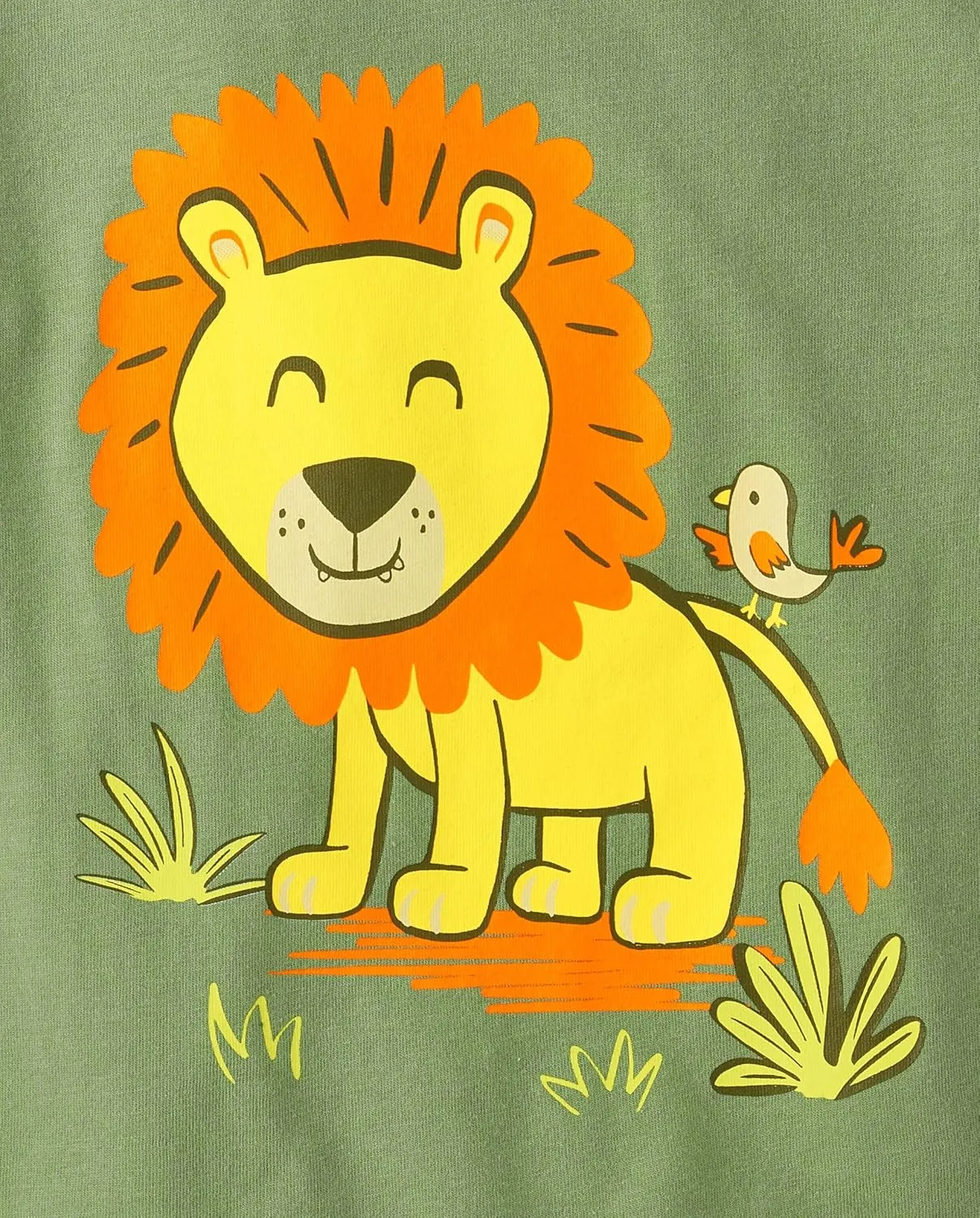 The Children's Place Baby and Toddler Boys' Animal Short Sleeve Graphic T-Shirts, Multipack